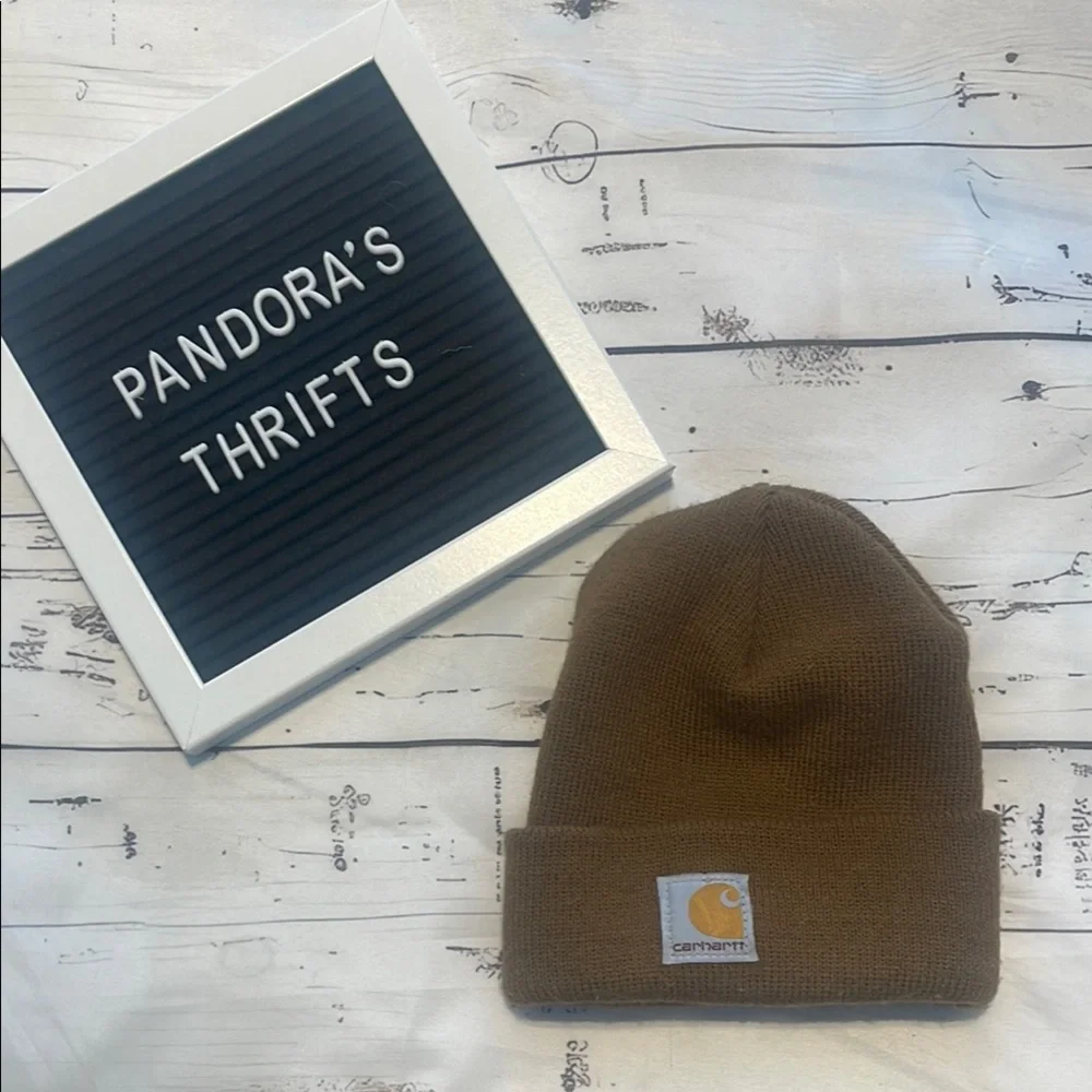 Carhartt Brown Beanie